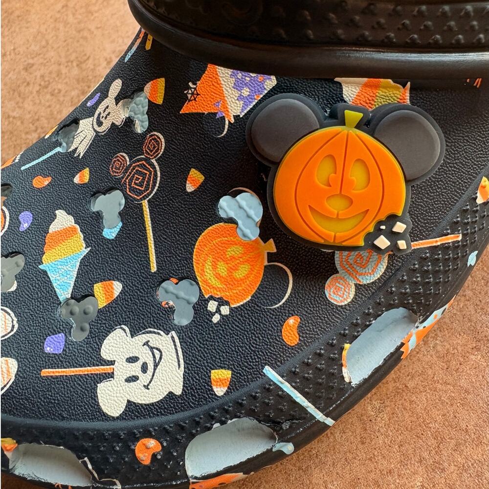 Crocs Disney X Halloween Crocs Clogs Cute Cartoon Colorful Micky Mouse W 9 M 7 - Picture 11 of 13